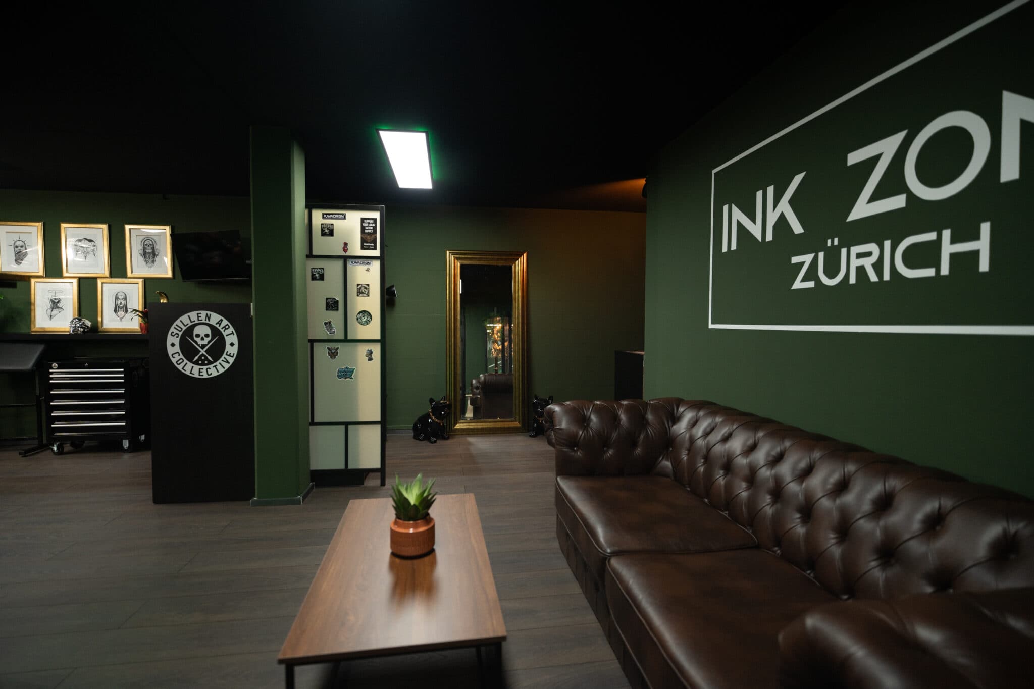 Eingangsbereich von INK ZONE ZÜRICH